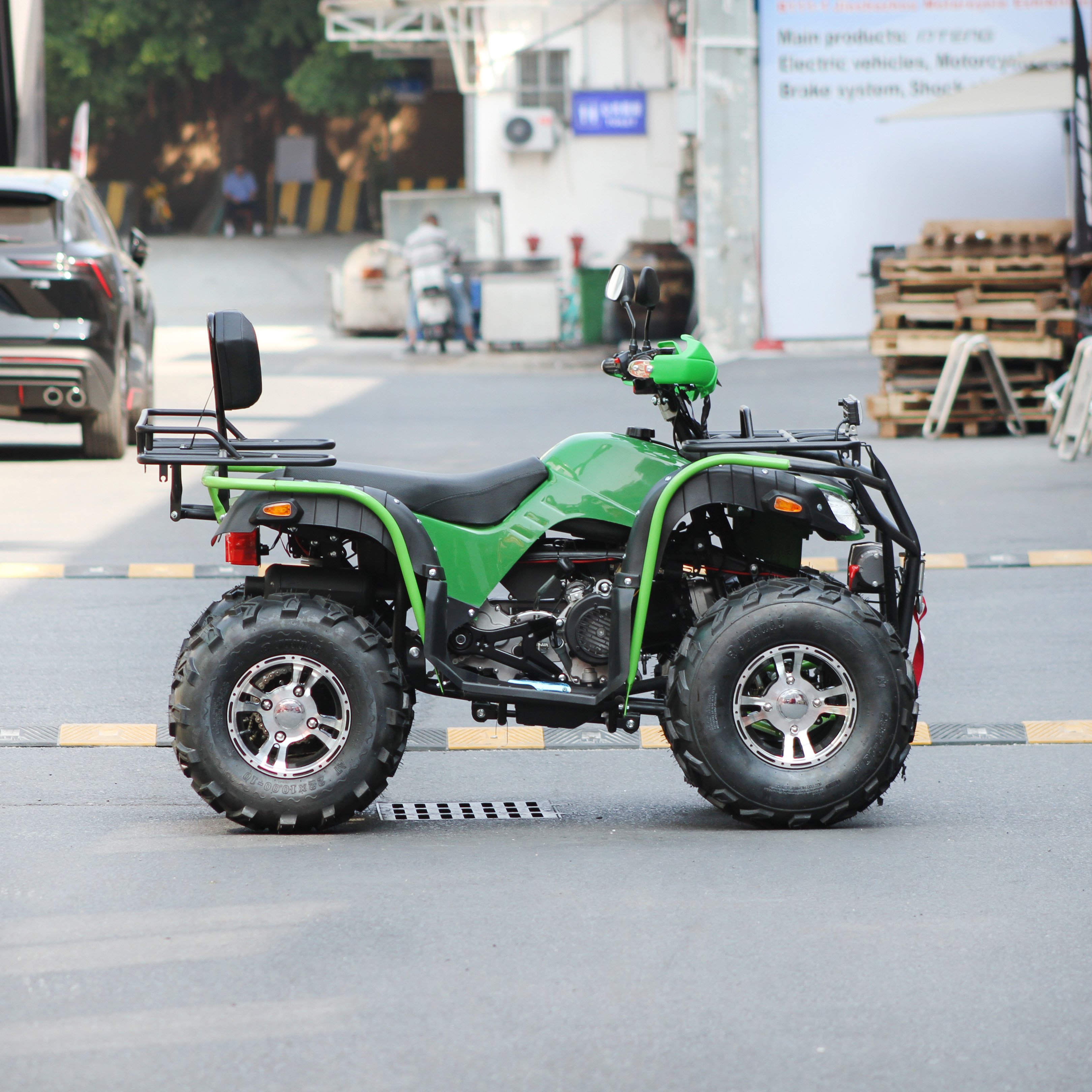 China Cheap 200cc off-road ATV automatic transmission four stroke Four-wheel ATV Wind cooled engine 200cc