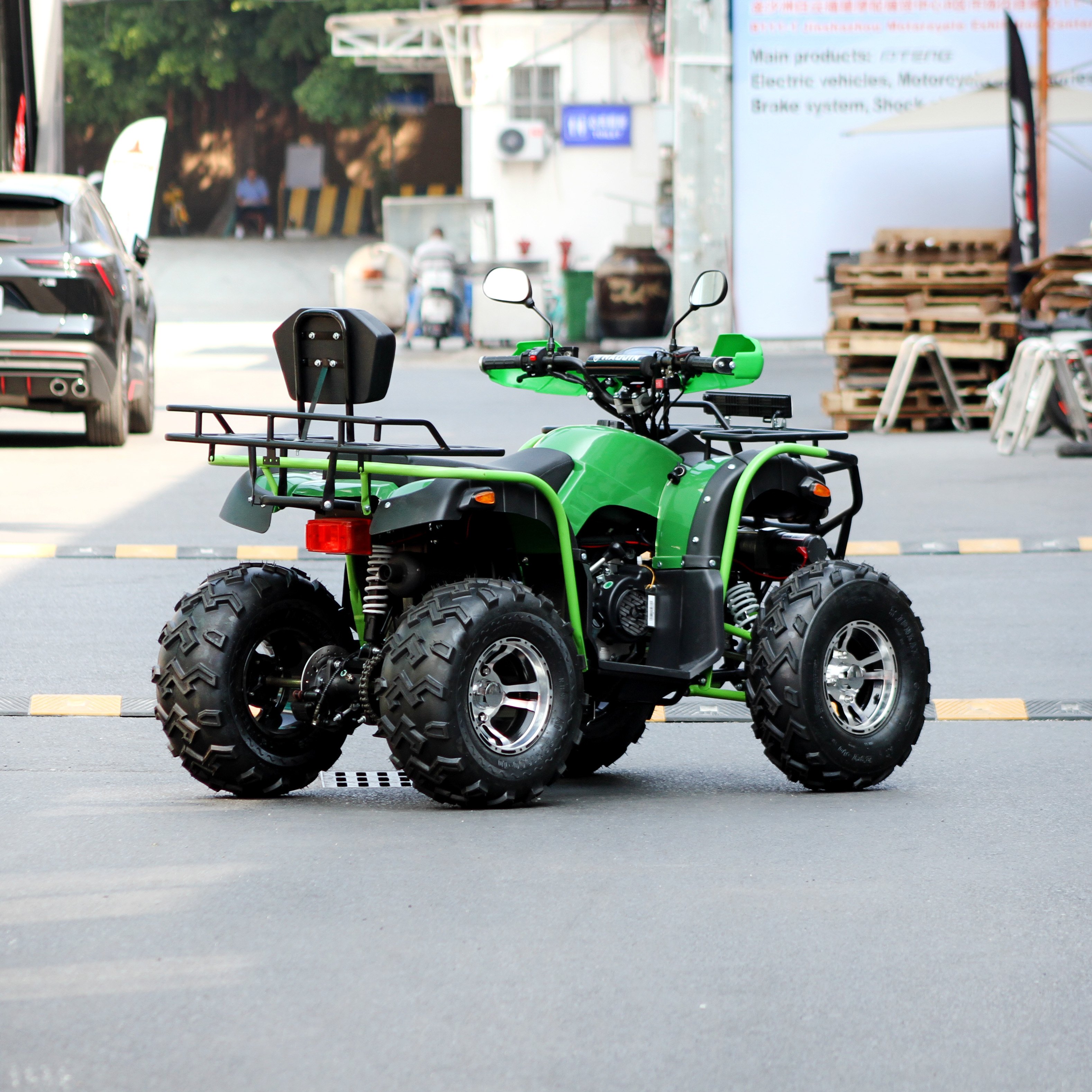 China Cheap 200cc off-road ATV automatic transmission four stroke Four-wheel ATV Wind cooled engine 200cc