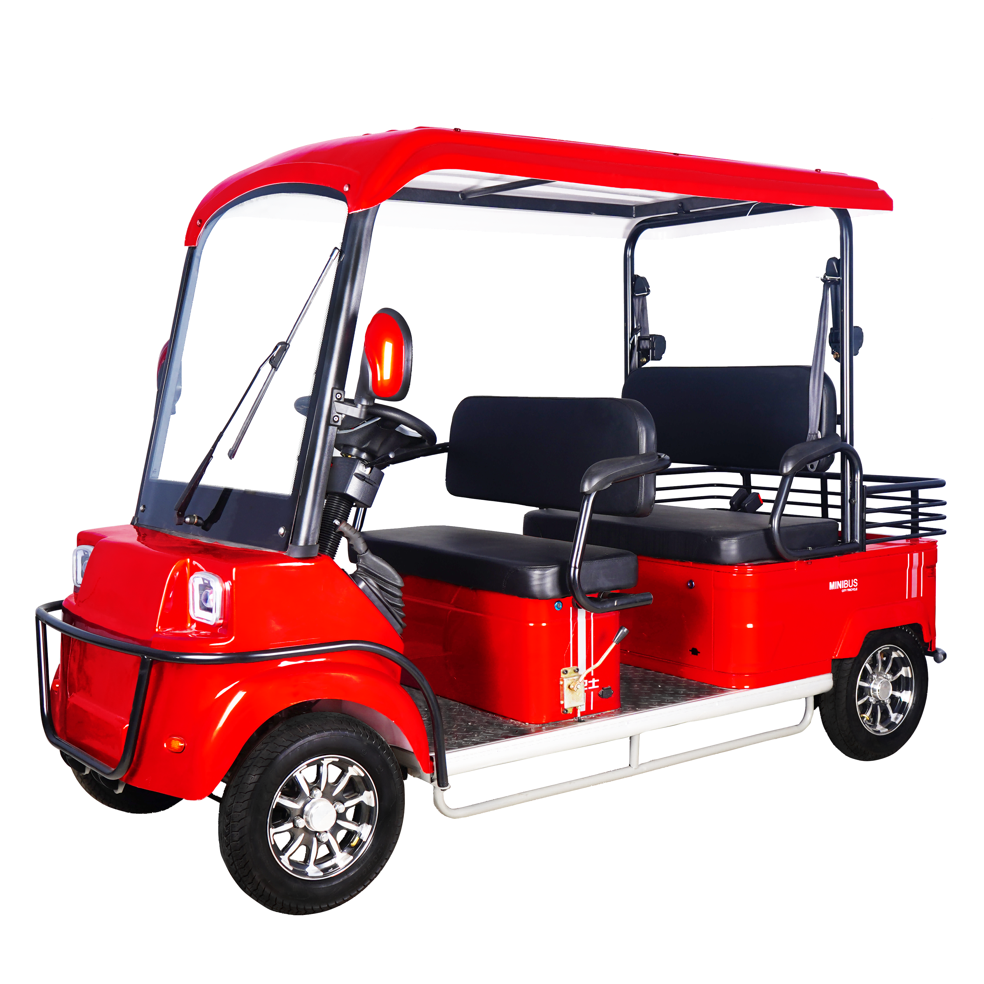 2024 Quality Electric Golf Utility Vehicle Buggy Off-road Paddle Tires Grip Weather-resistant Golf Cart Sightseeing