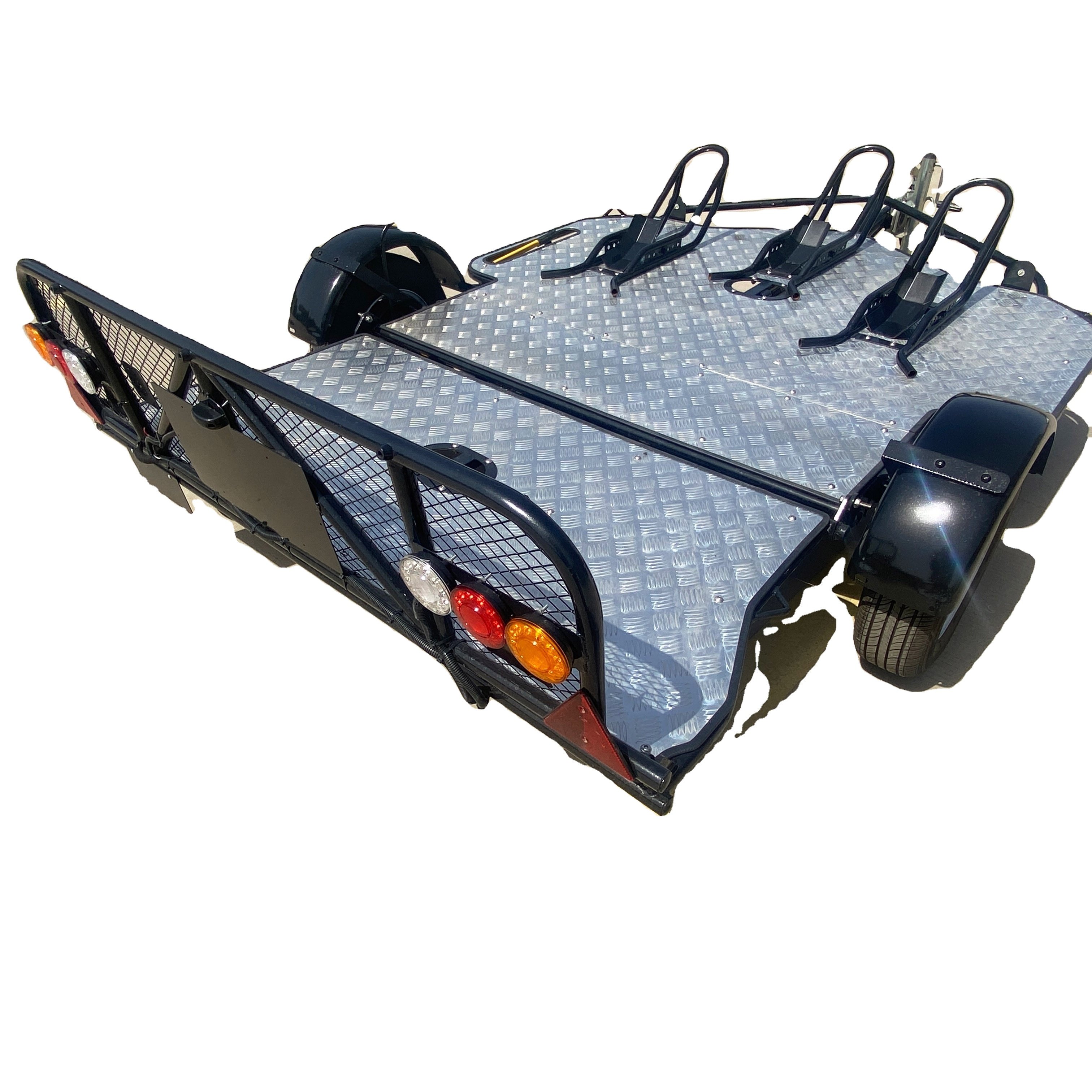 Small Motorcycle and ATV Trailer for Campers