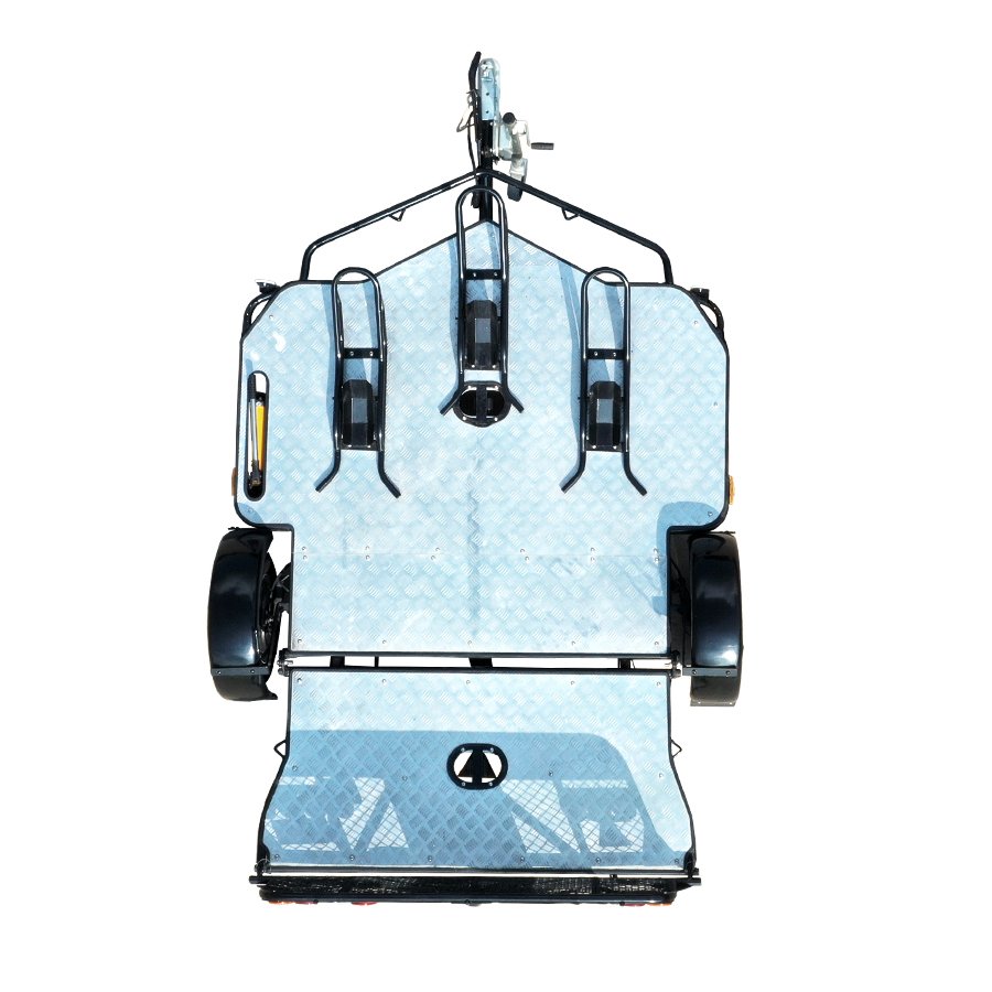 Small Motorcycle and ATV Trailer for Campers