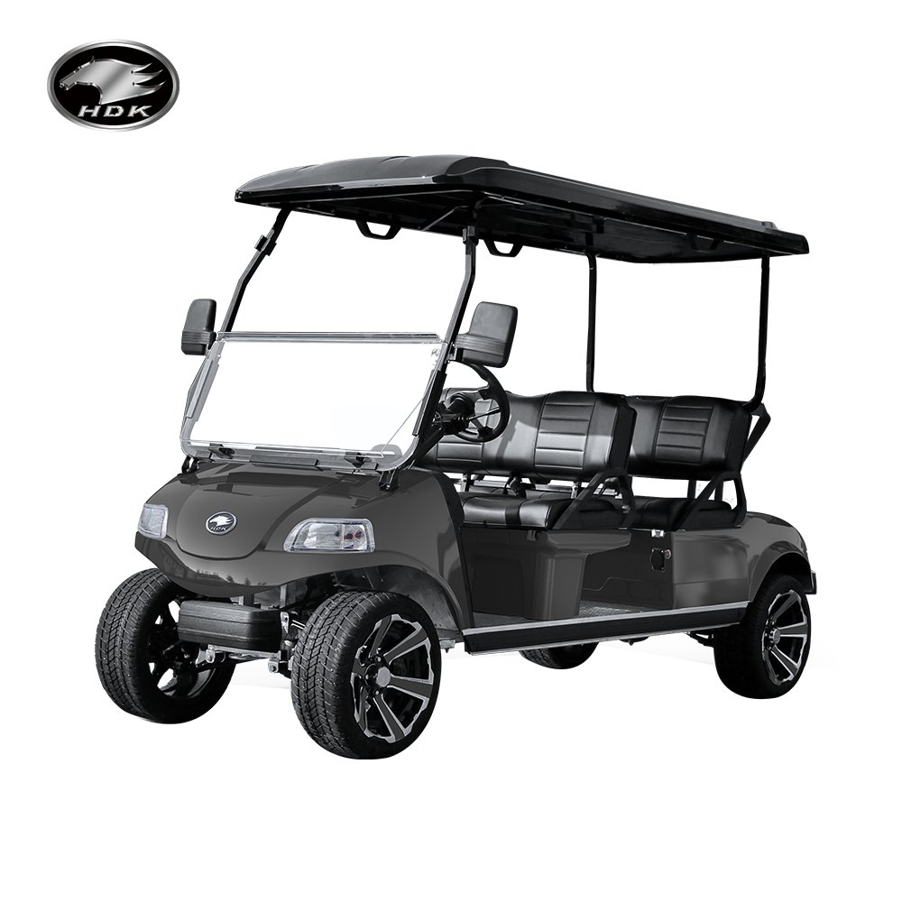 Wholesale 4-Seater HDK Evolution Mini Buggy Afable Off-Road Electric Golf Cart with 48V Scooters Cheap Price Gasoline Fuel