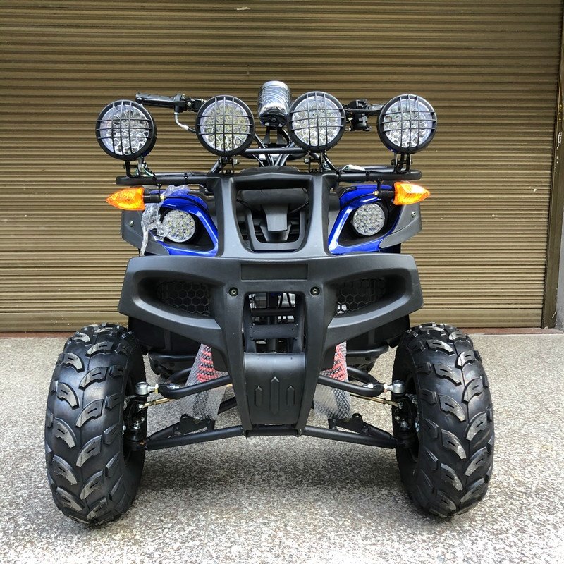 All-terrain mountain bike two-person snow and land four-wheel motorcycle off-road mountain patrol vehicle