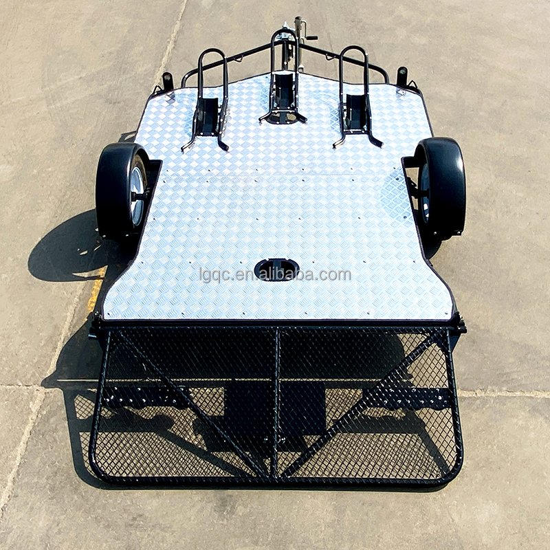 Motorcycle & ATV Trailer for Towing up to Three Motorcycles