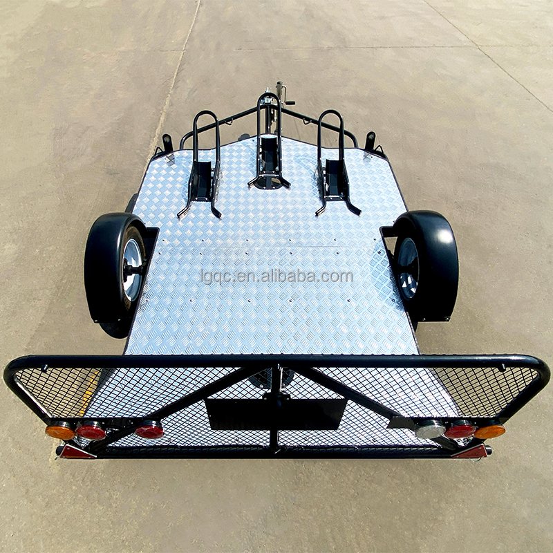 Motorcycle & ATV Trailer for Towing up to Three Motorcycles