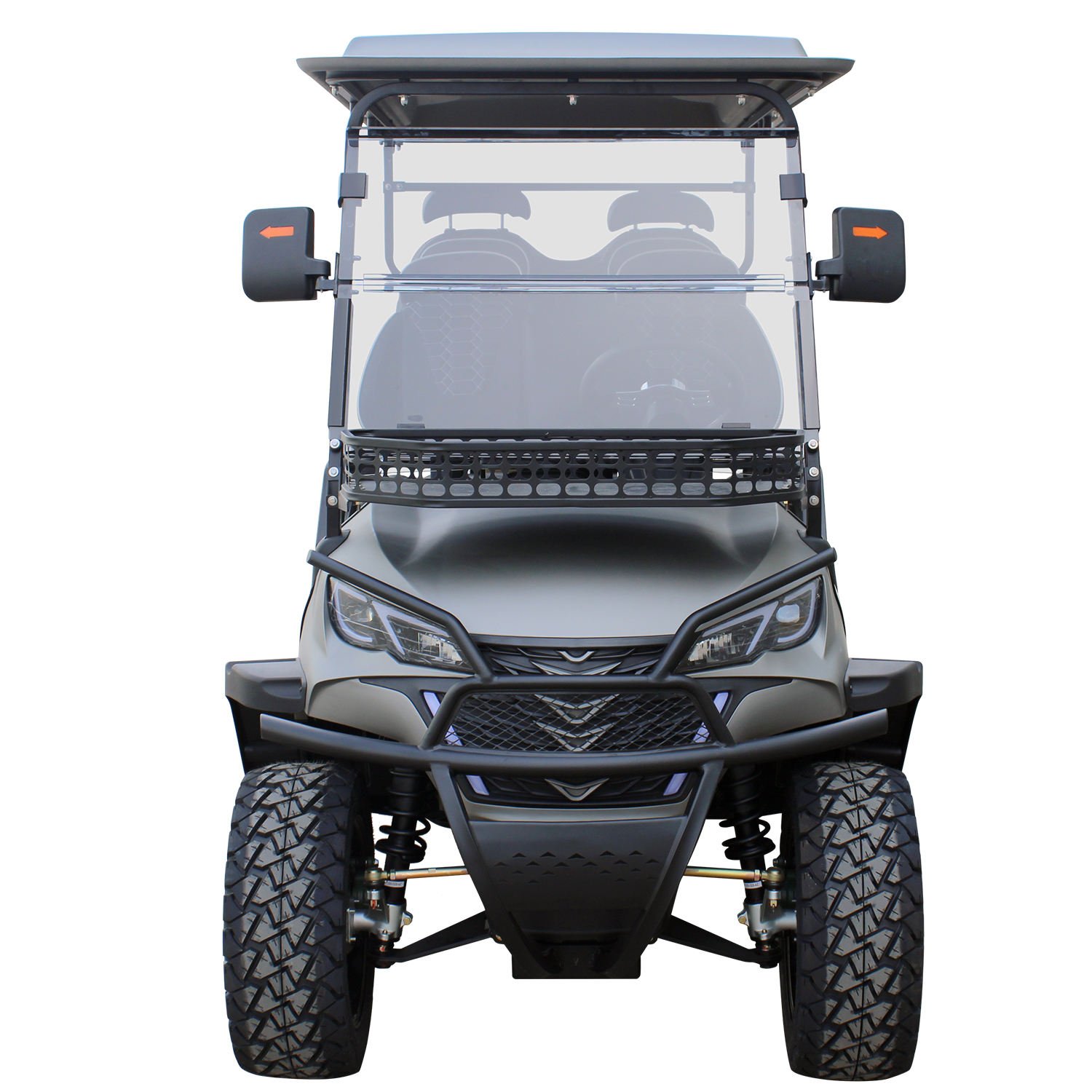 6 Seater Offroad Tires Road Legal Electric Golf Cart Offroad Hunting Cart New Wholesale Club Car