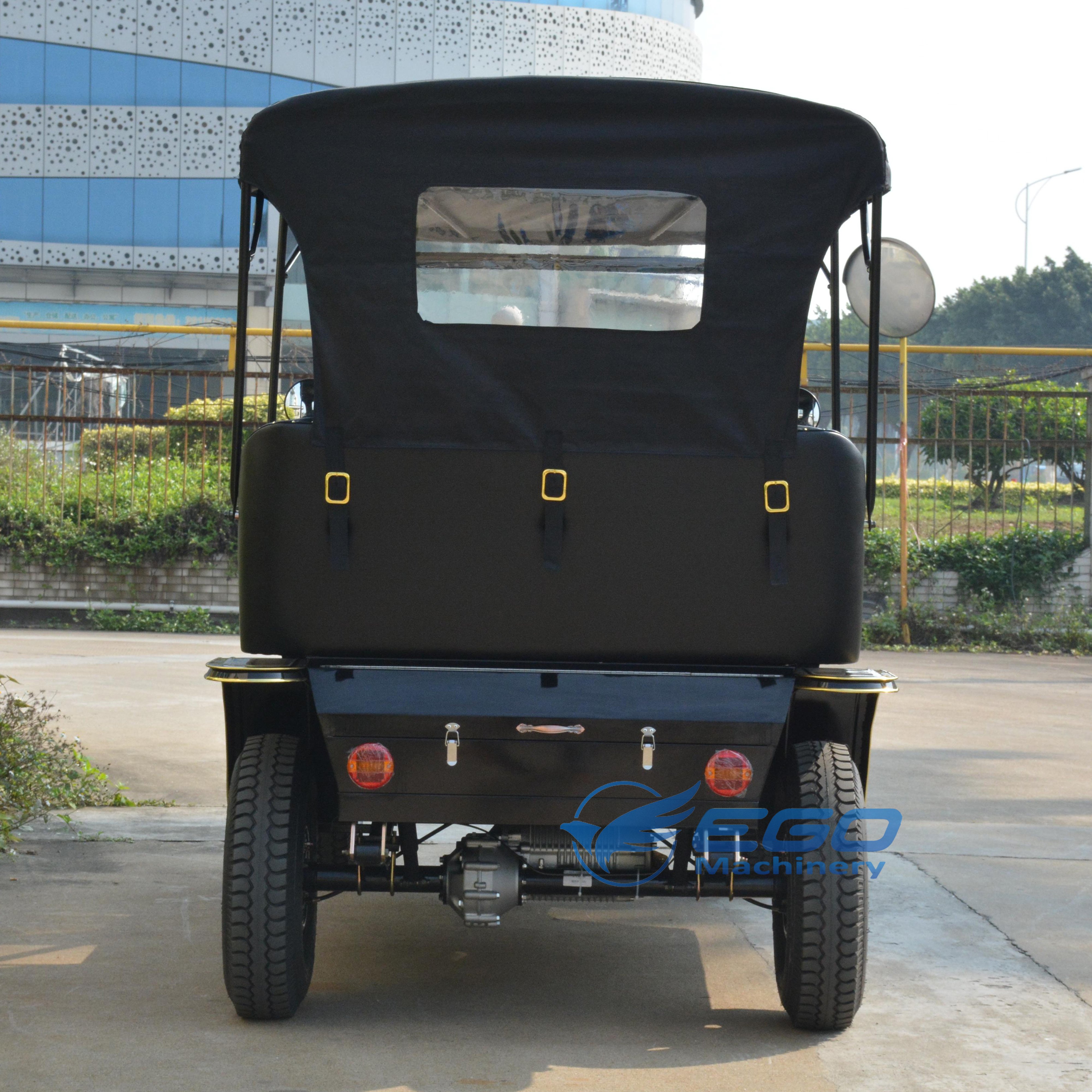 Electric Classic Cars Original Street Legal Black Sightseeing Wedding Classic Cars 2024 China High Quality Custom Retro
