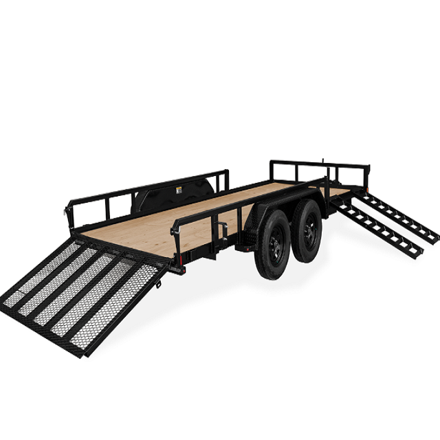 Guide Gear Cargo Utility Trailer, Heavy Duty Carts with Wheels, ATV Carrier