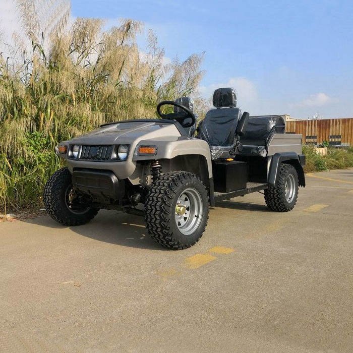 Factory sell CE approval 4 seats electric utility vehicle with off-road tires