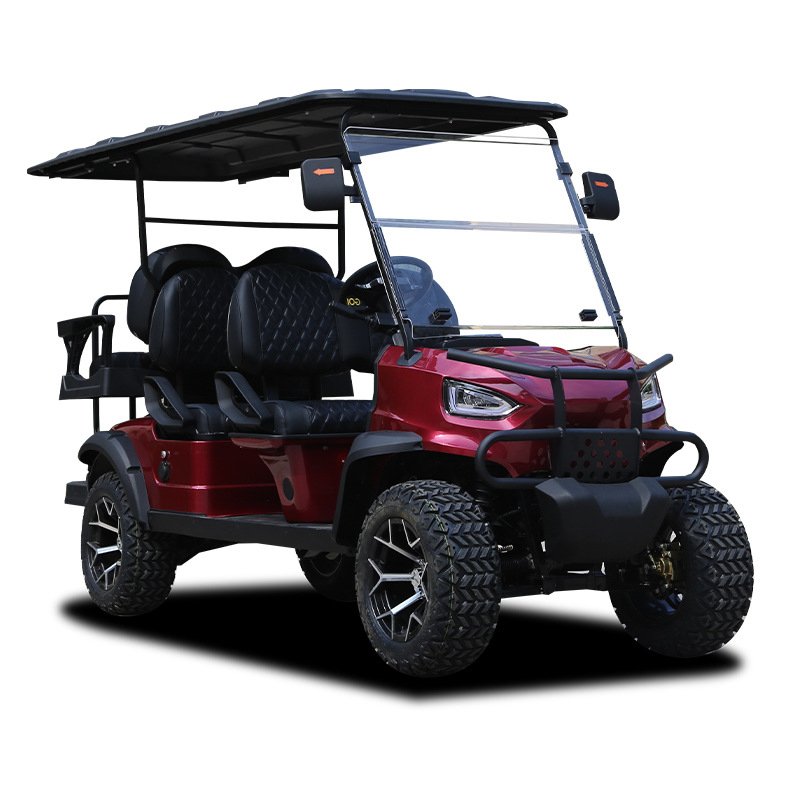 2024 New Design Golf Carts Electric New Energy Golf Cart Parts Strong Power Off Road Kart For Sale