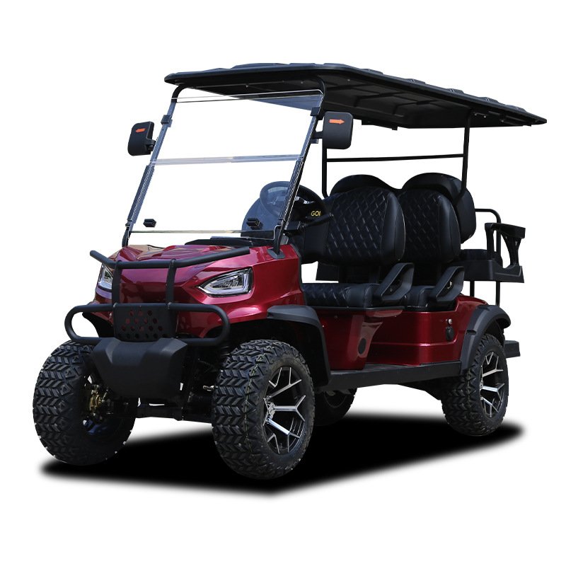 2024 New Design Golf Carts Electric New Energy Golf Cart Parts Strong Power Off Road Kart For Sale