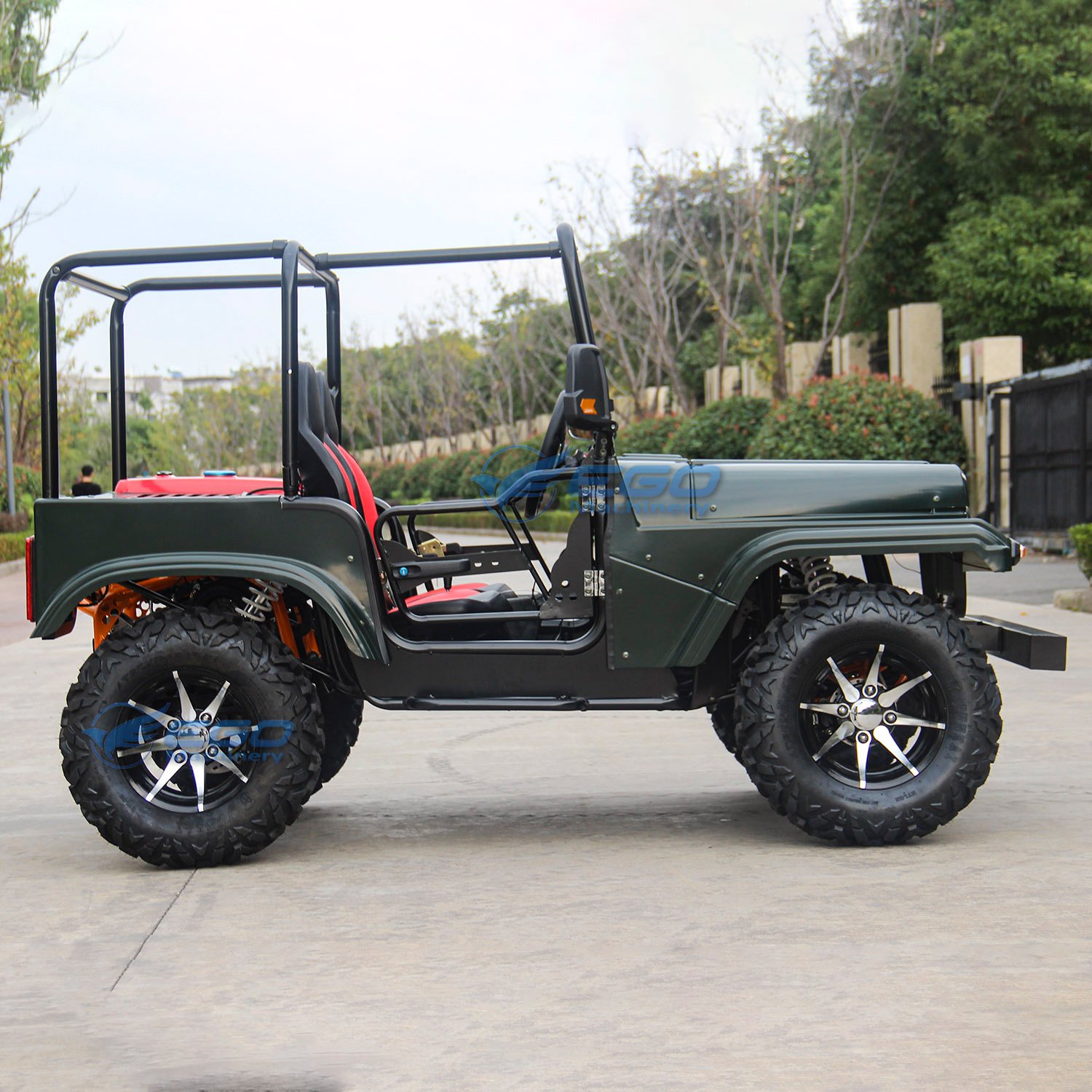 Mini Jeep New Energy Vehicle Electric Gasoline Powered Street Legal 250cc Buggy Adultos Kids Willys Small Jeep