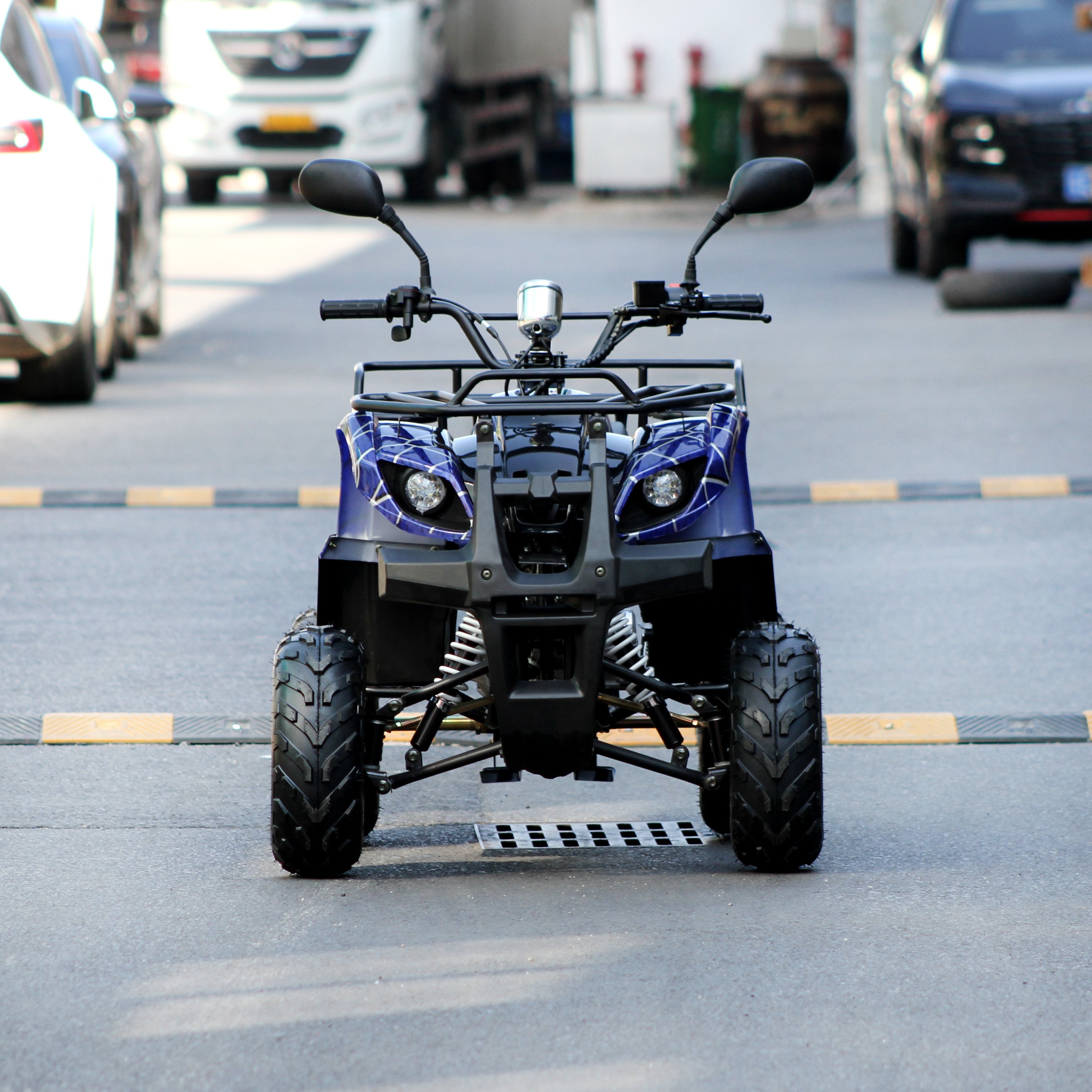 Chinese factory designs 110cc electric start 4-stroke chain drive 16*8-7 tires recreational entertainment children's ATV