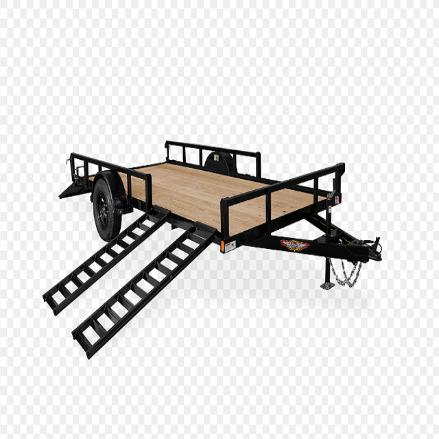Good Quality ATV Trailers Container Flatbed Truck Trailer 3 Axle 40ft Steel Low Bed Truck Trailer for Saudi Arabia