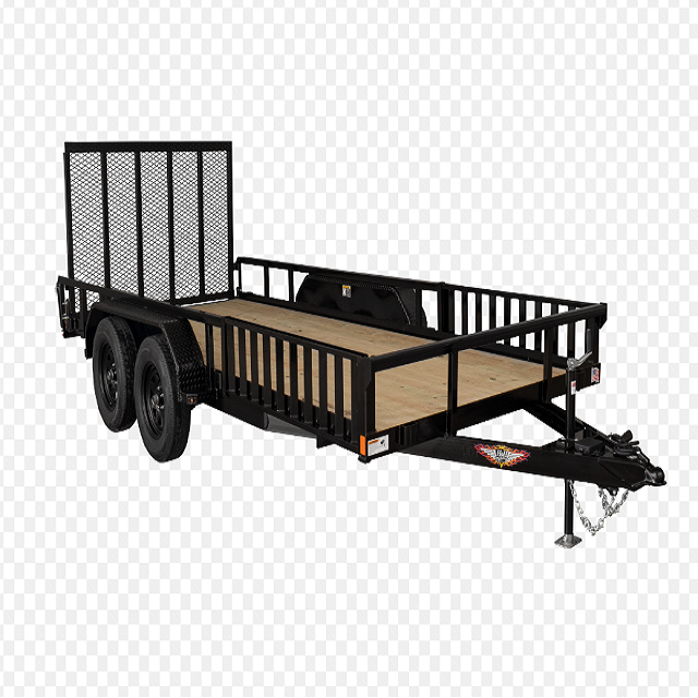 Good Quality ATV Trailers Container Flatbed Truck Trailer 3 Axle 40ft Steel Low Bed Truck Trailer for Saudi Arabia