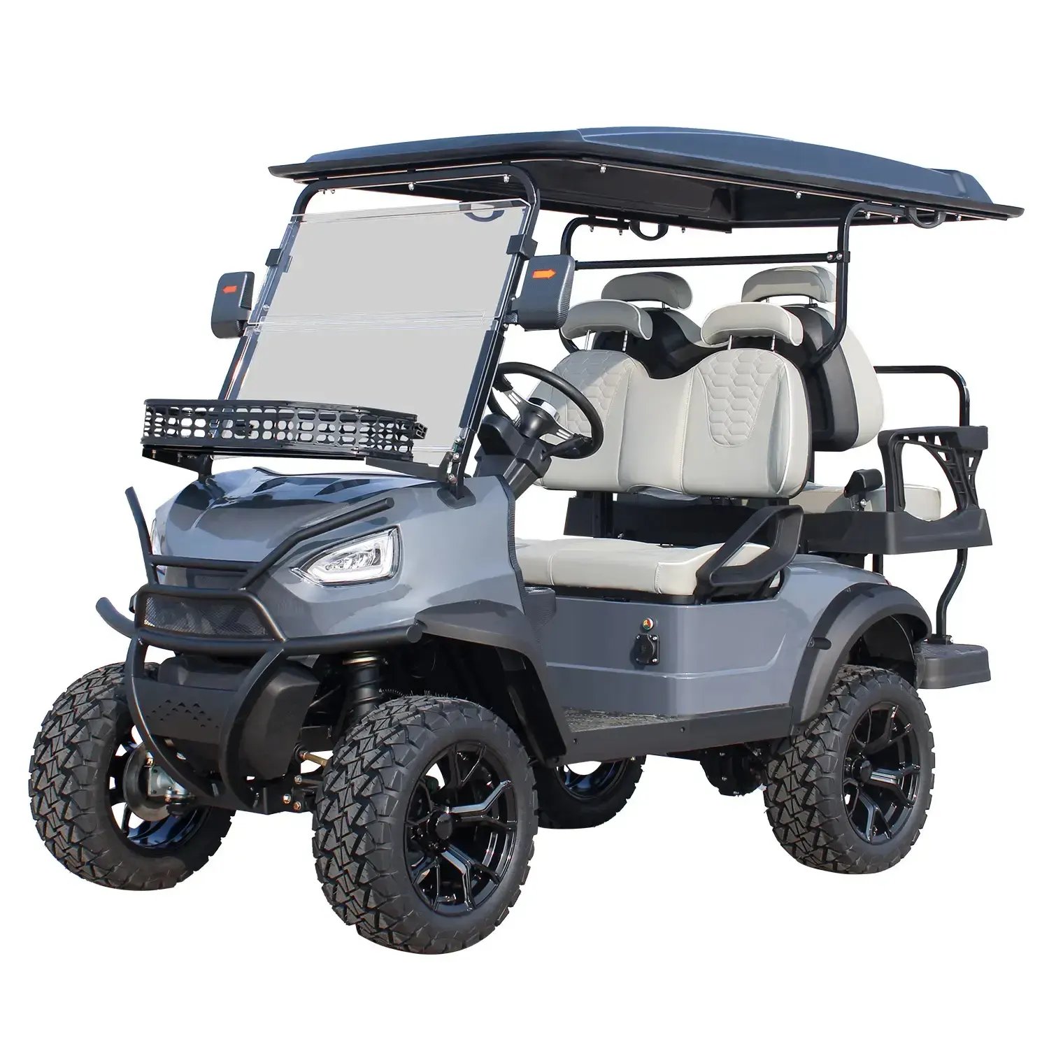 Club Car Electric Off-road Beach Cart Golf Cart Wholesale China Custom Made 220V Golf Accessories Electric Bicycle 3 - 4 70-90km