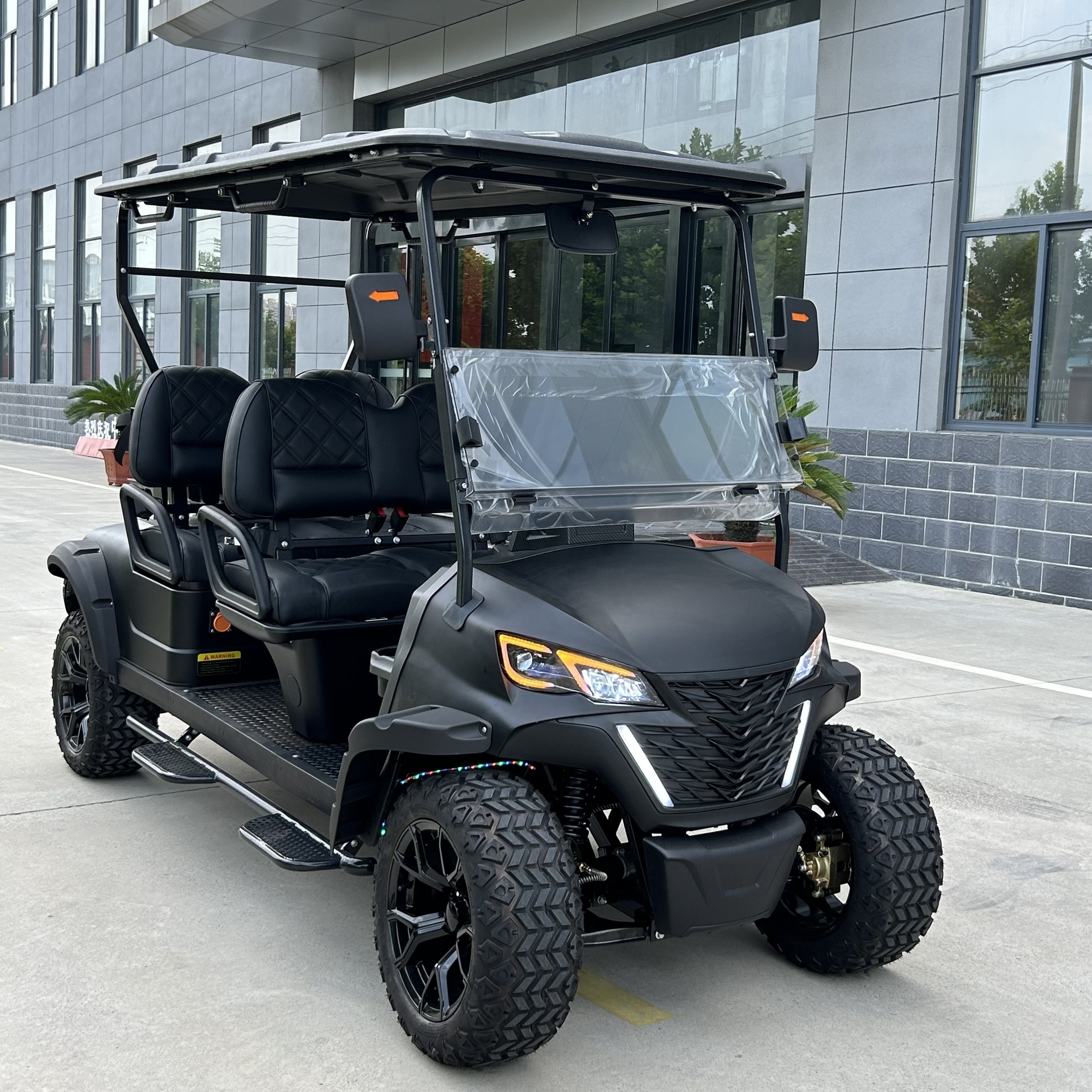 China Manufacture 4 Stroke Engine Golf Carts Farm Used Electric Car Lithium Battery