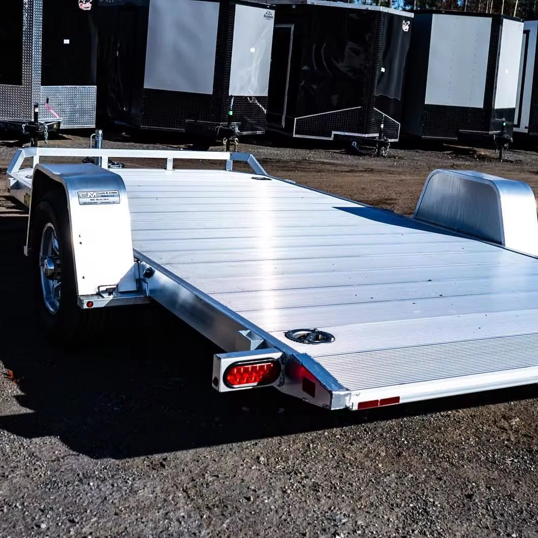 Best Sale Strong Cage ATV log trailer/heavy duty trailer/box trailer with crane Box Trailer