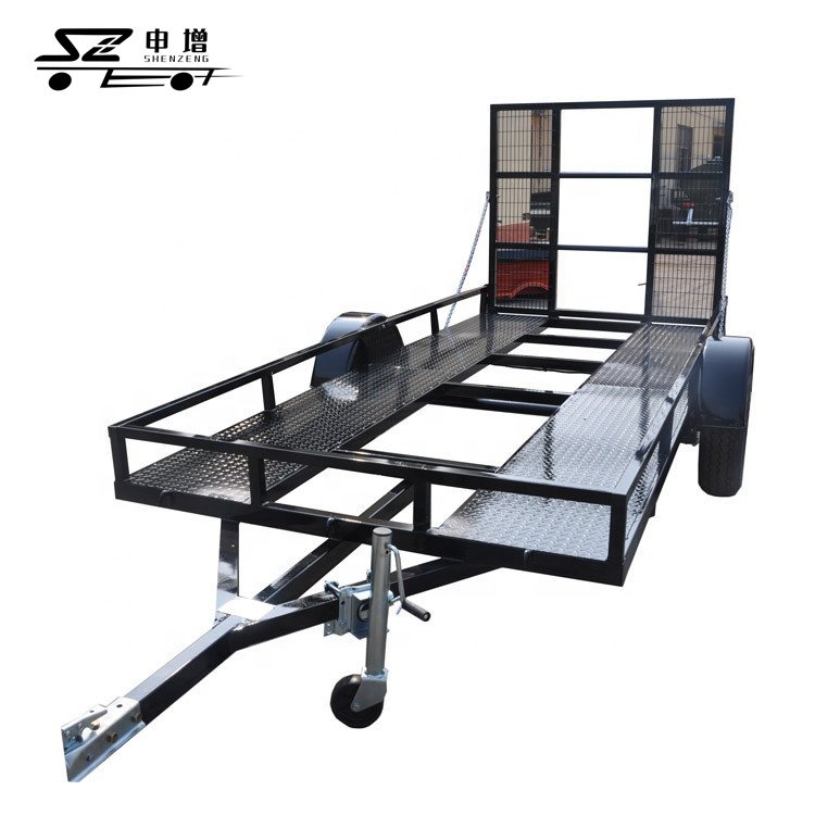 Low Platform Trailer Car Trailer Use ATV UTV Utility Trailer