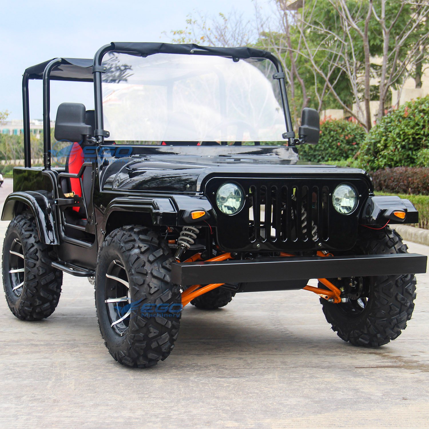 Genuine Mini Jeep 250cc 300cc 350cc Car Off-Road Motorcycles Kart Go Quad Bikes Moto 250cc 300cc Electric/Gasoline