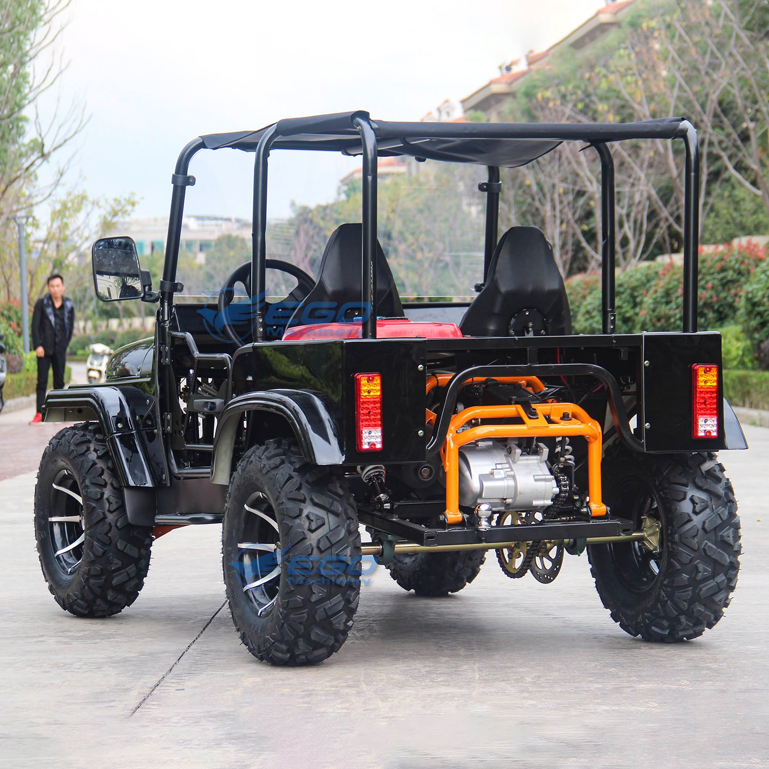 Genuine Mini Jeep 250cc 300cc 350cc Car Off-Road Motorcycles Kart Go Quad Bikes Moto 250cc 300cc Electric/Gasoline