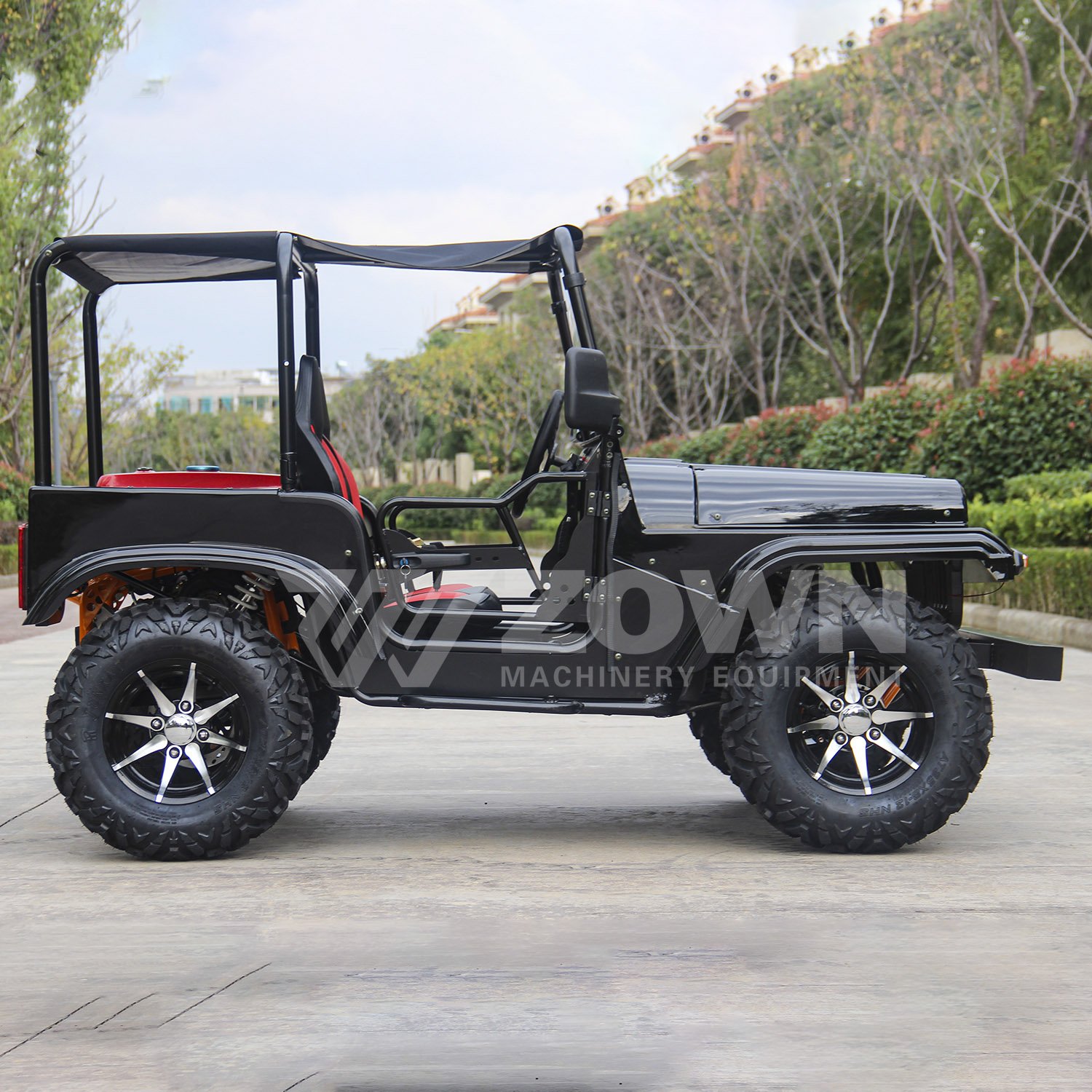 Manufacturers Sell High Speed Jeep Electric Drive Off-Road Jeep All Terrain Jeep Buggy