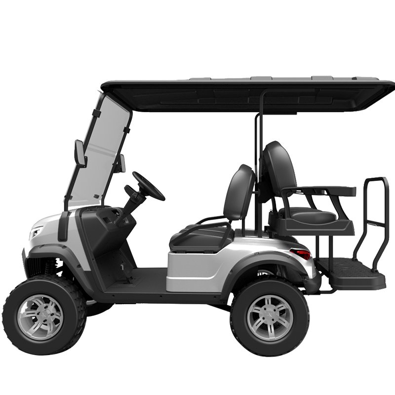 China Manufacturer High Quality Golf Cart 2+2 Seats Golf Buggy PREDATOR H2+2 Golf Cart For Sale