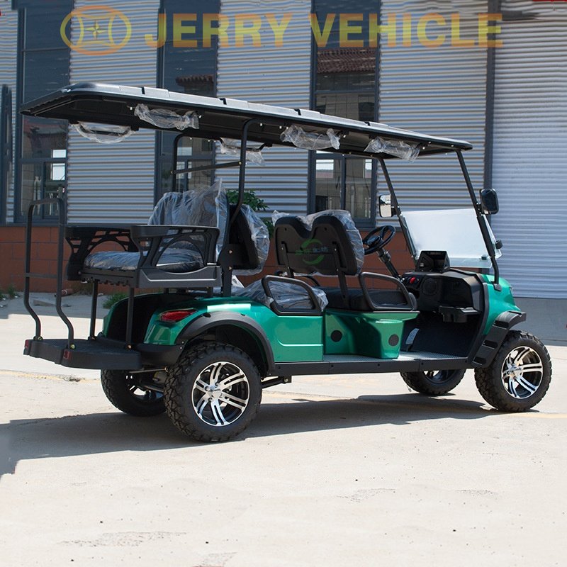 2024 Hot Selling 48V Customized 4 Seater Side By Side 4*4 UTV Electric Golf Buggy Cart With Legal Lithium Battery