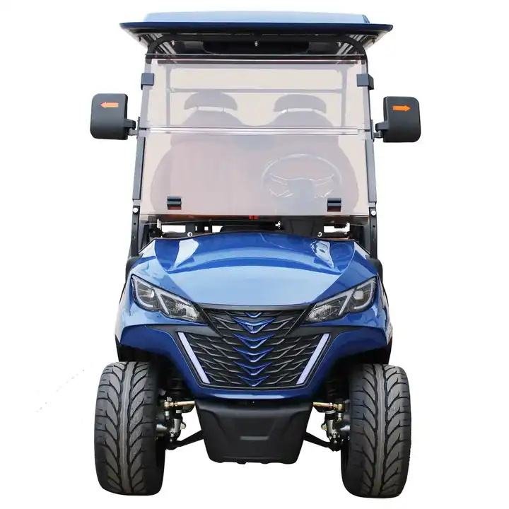 Brand New 2024 2+2 Seater Powerful 4 Wheel Electric Golf Cart Street Legal Golf Cart Quality Lithium Battery Mobility Scooter