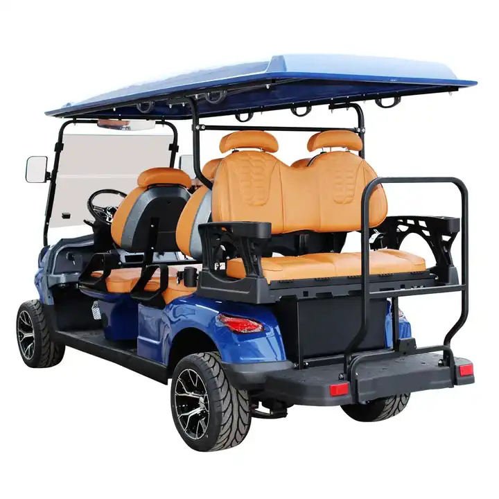 Brand New 2024 2+2 Seater Powerful 4 Wheel Electric Golf Cart Street Legal Golf Cart Quality Lithium Battery Mobility Scooter