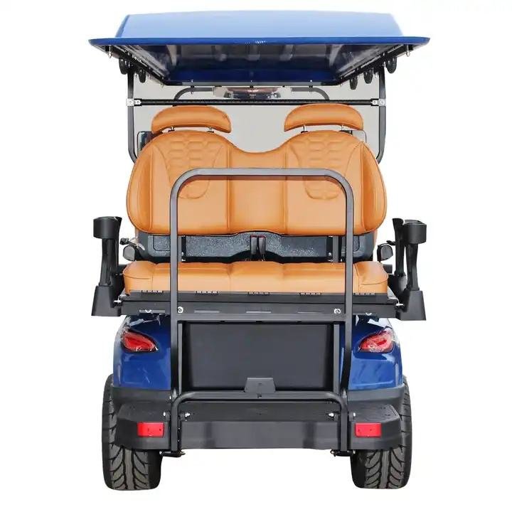 Brand New 2024 2+2 Seater Powerful 4 Wheel Electric Golf Cart Street Legal Golf Cart Quality Lithium Battery Mobility Scooter