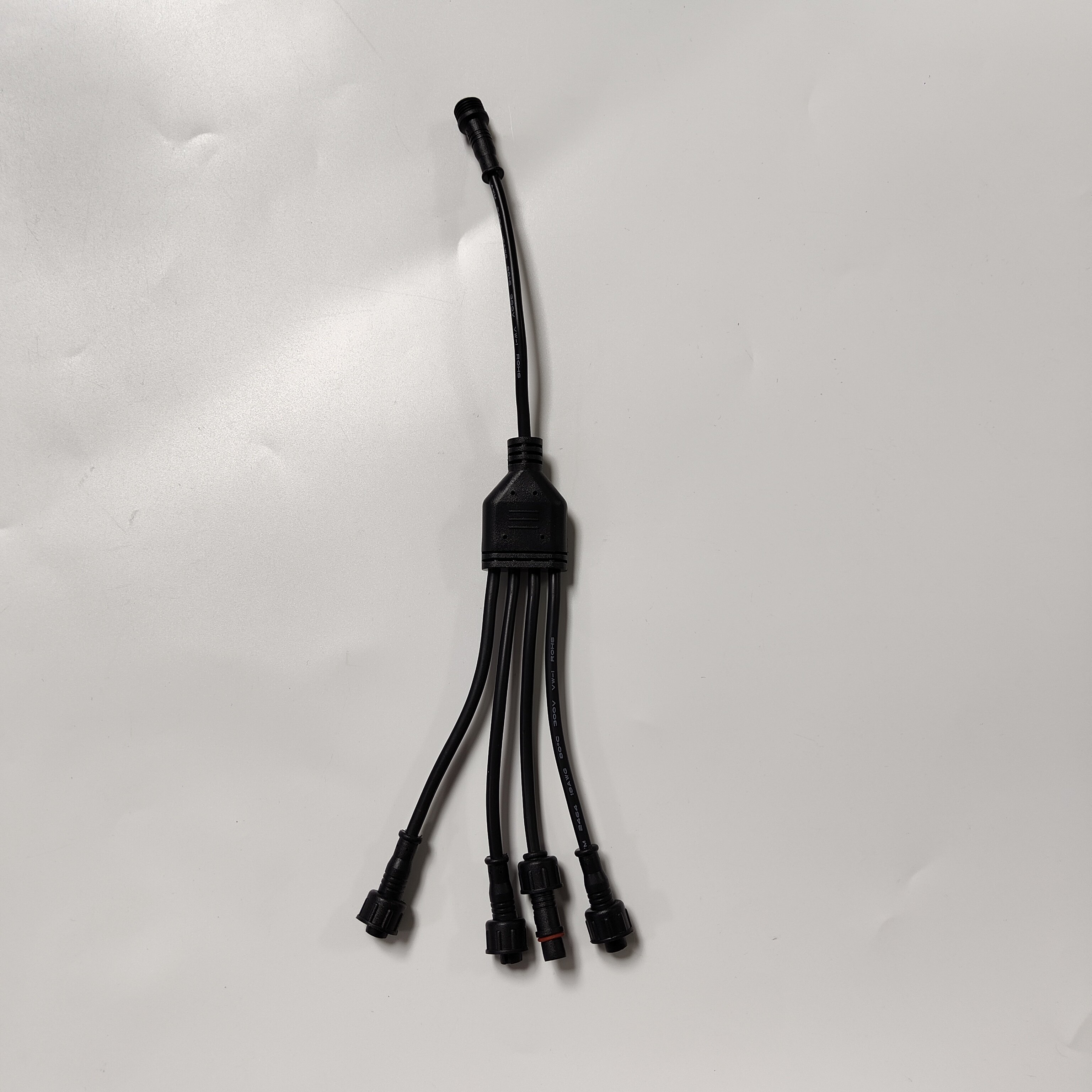 Kingshowstar 5Pins Splitters For Rock Lights Wheel Lights ATV LED Lights 1-2/1-4/1-6/1-8 Splitter Wires
