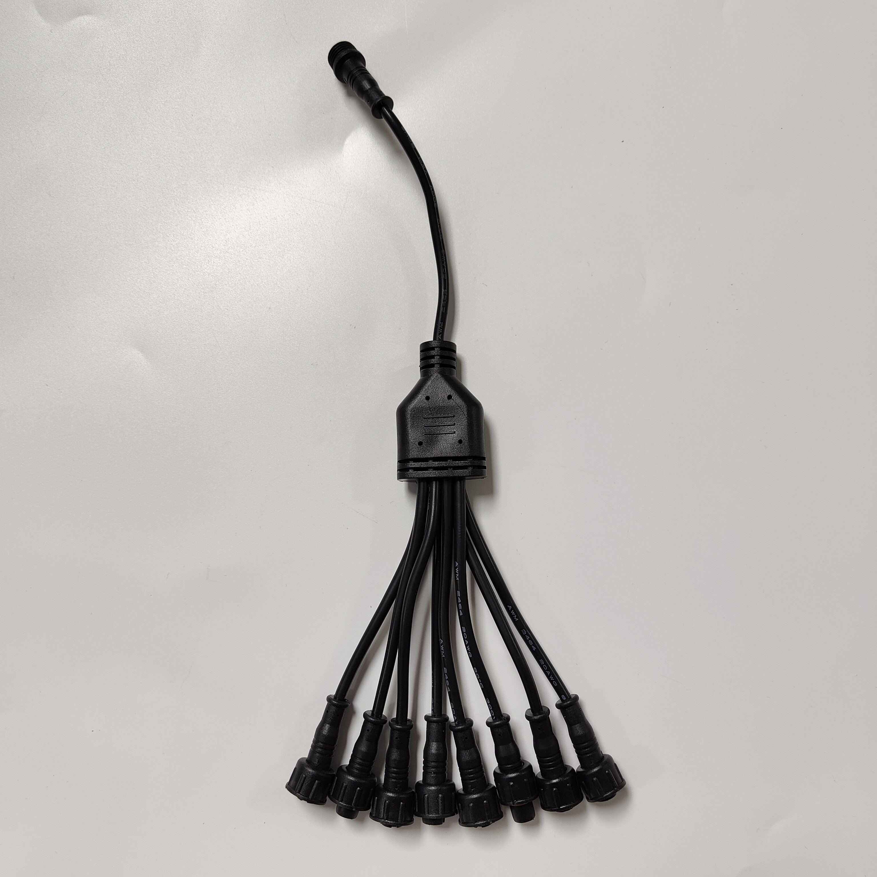 Kingshowstar 5Pins Splitters For Rock Lights Wheel Lights ATV LED Lights 1-2/1-4/1-6/1-8 Splitter Wires