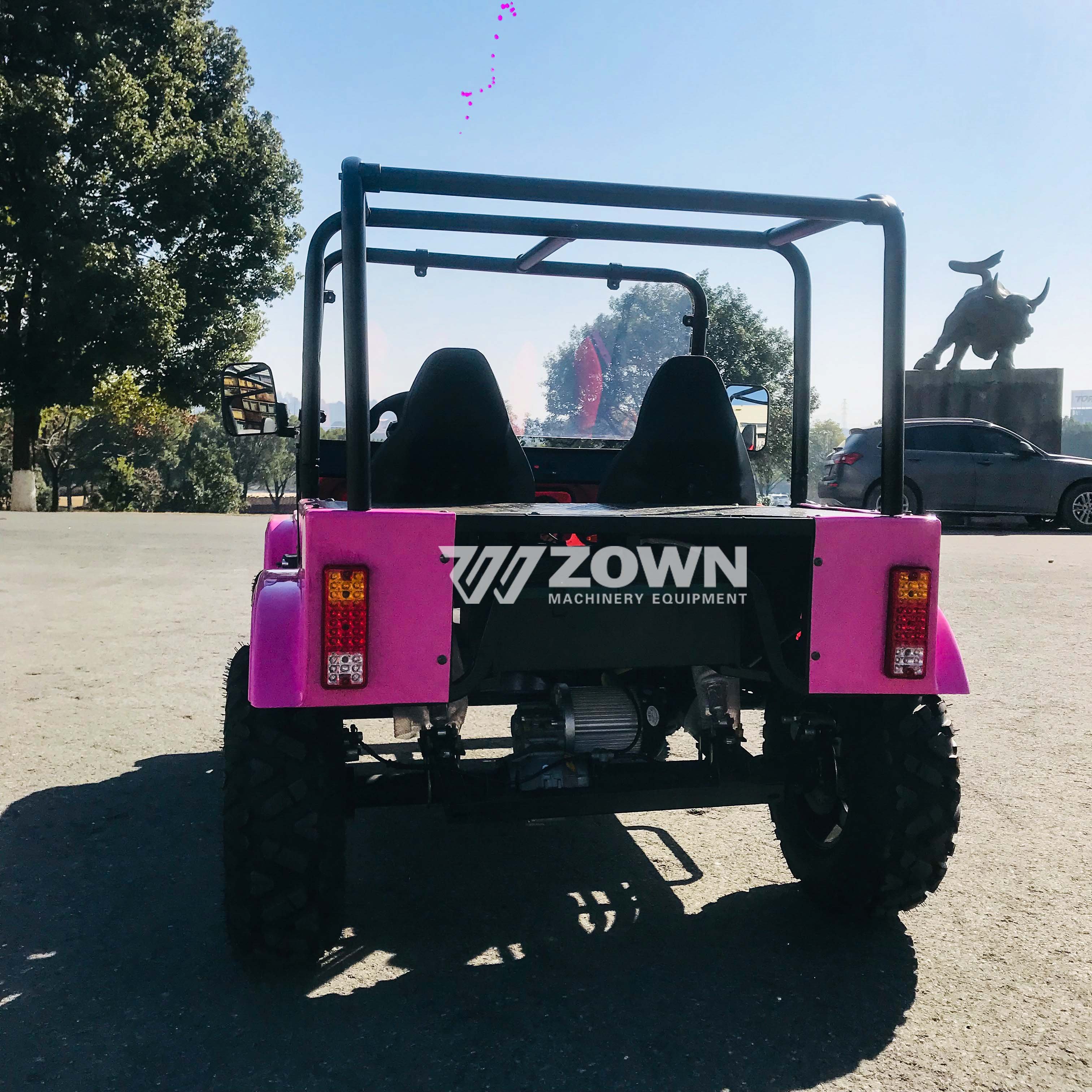 Jeep Car Hot Sale China Mini Jeep High Speed Car 350CC 4 Wheel Drive Sightseeing Classic Cars