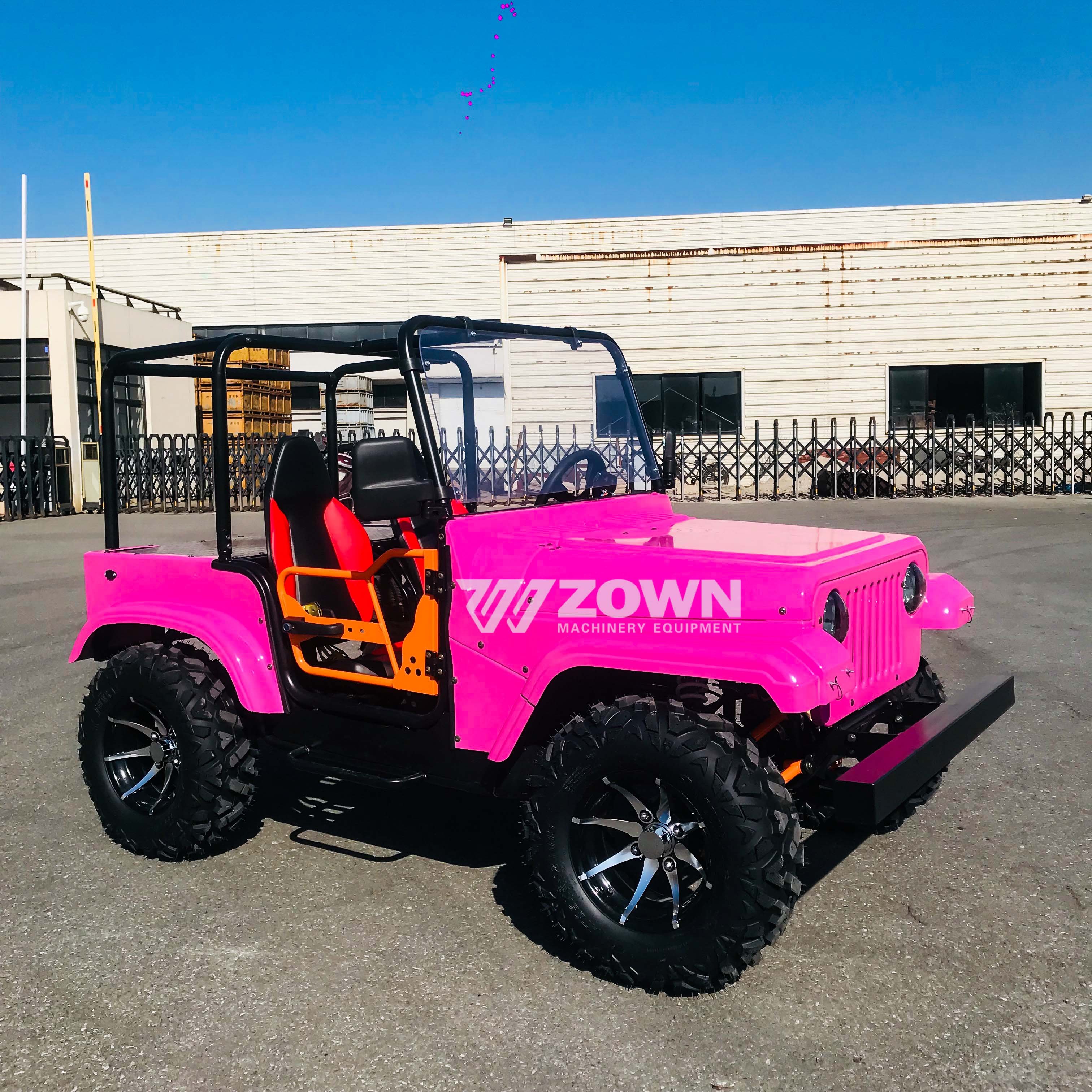 Jeep Car Hot Sale China Mini Jeep High Speed Car 350CC 4 Wheel Drive Sightseeing Classic Cars