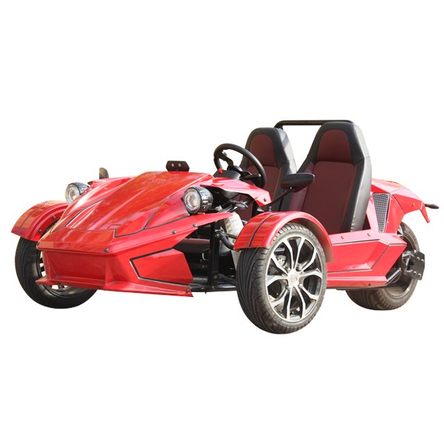 2024 Factory Direct High Quality Electric ZTR Roadster Trike Adults Open Reverse Tricycle 1000W Power 2 Passengers