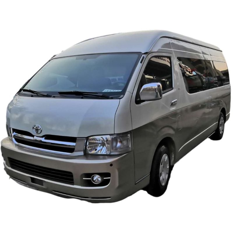 Hot Sale TOYOTA HIACE Euro 2 Emission 18-Seats Diesel Van with 5990/1880/2320mm Size