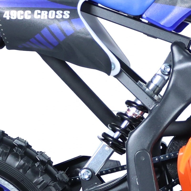 Cheap Price Wholesale Gasoline 49cc Dirt Bike Pocket Motocross Hand Pull 2 Stroke Mini Dirt Bike 49cc Off-road Motorcycles
