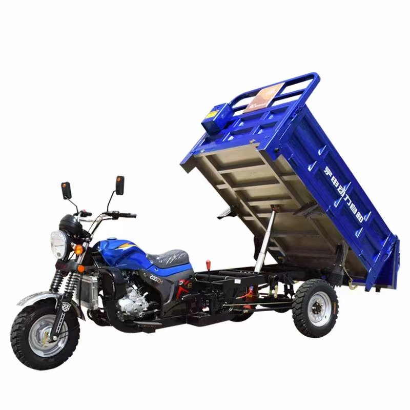 Heavy Duty 200cc Air Cooled Tricycle Three Wheel Motorcycle