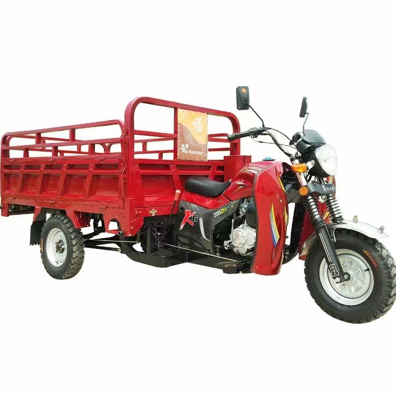Heavy Duty 200cc Air Cooled Tricycle Three Wheel Motorcycle