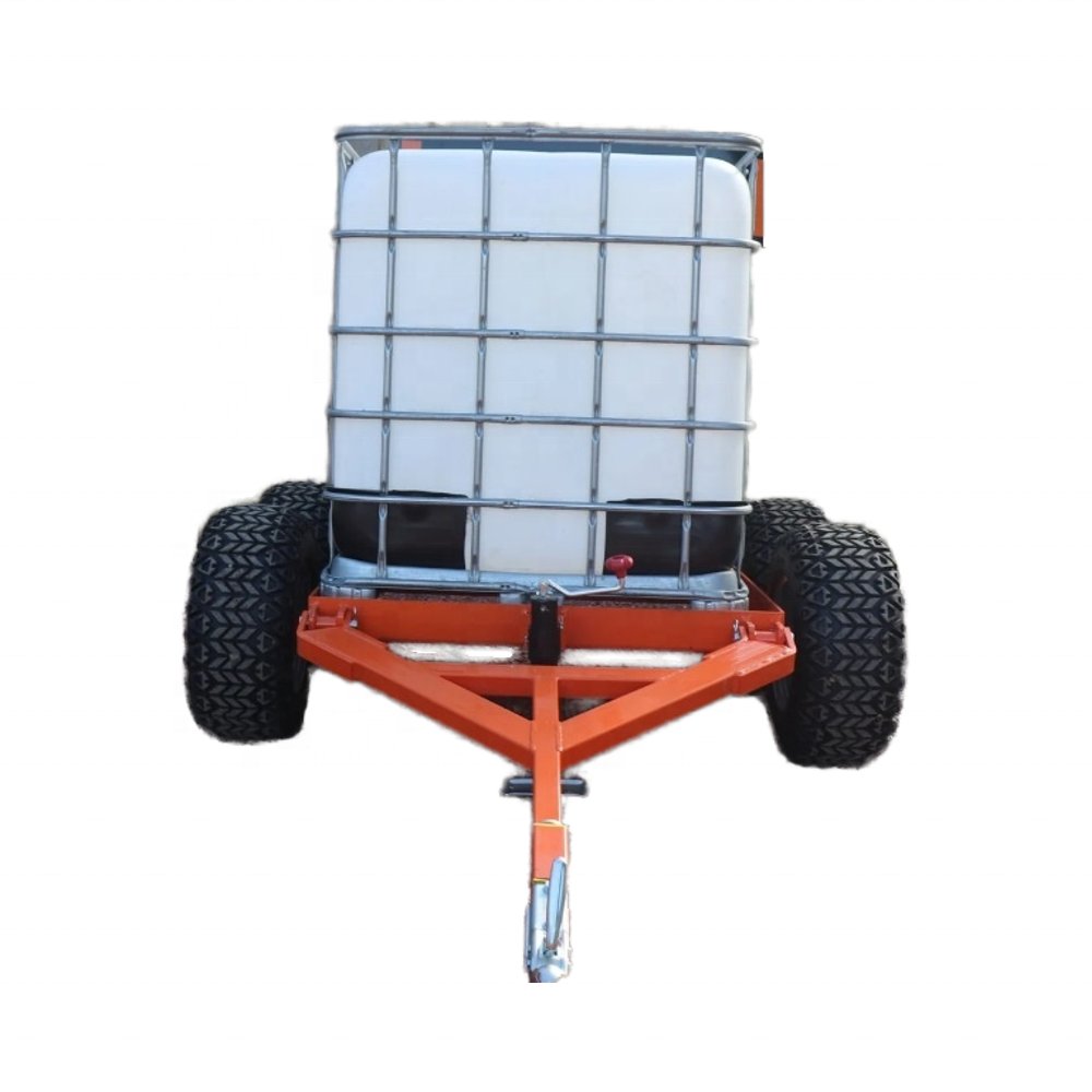 400L Water Tank ATV Trailer with Four Wheels Off-Road for Fire Fighting & Farm Garden Watering