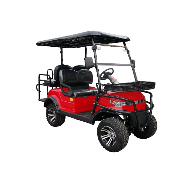 China Mini Street 4 Seater Electric Golf Cart Car Hot Lead Acid Battery Buggy For Sale