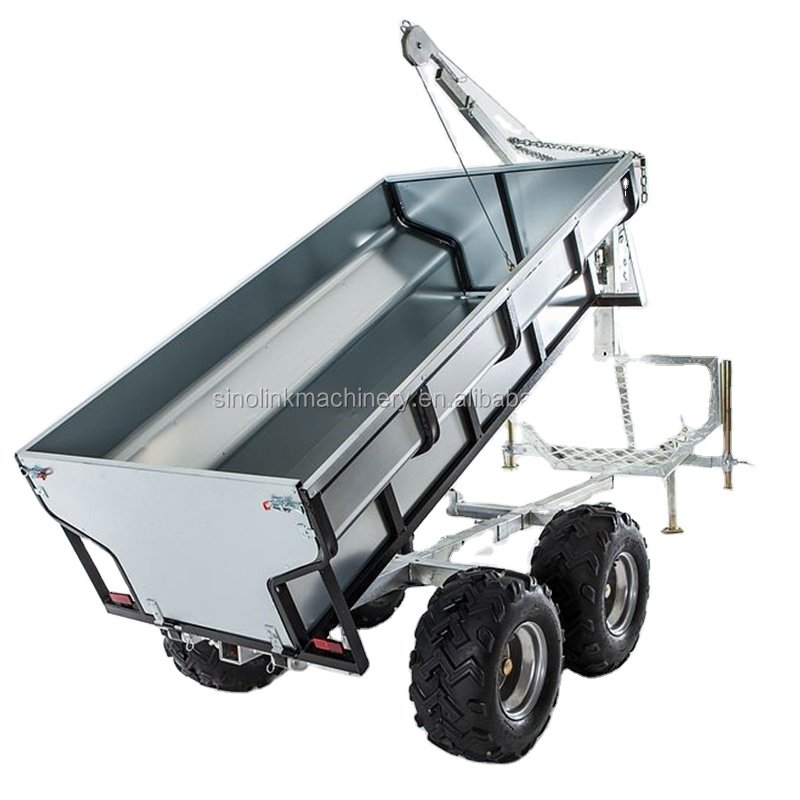 Sinolink farm atv log trailer with grapple