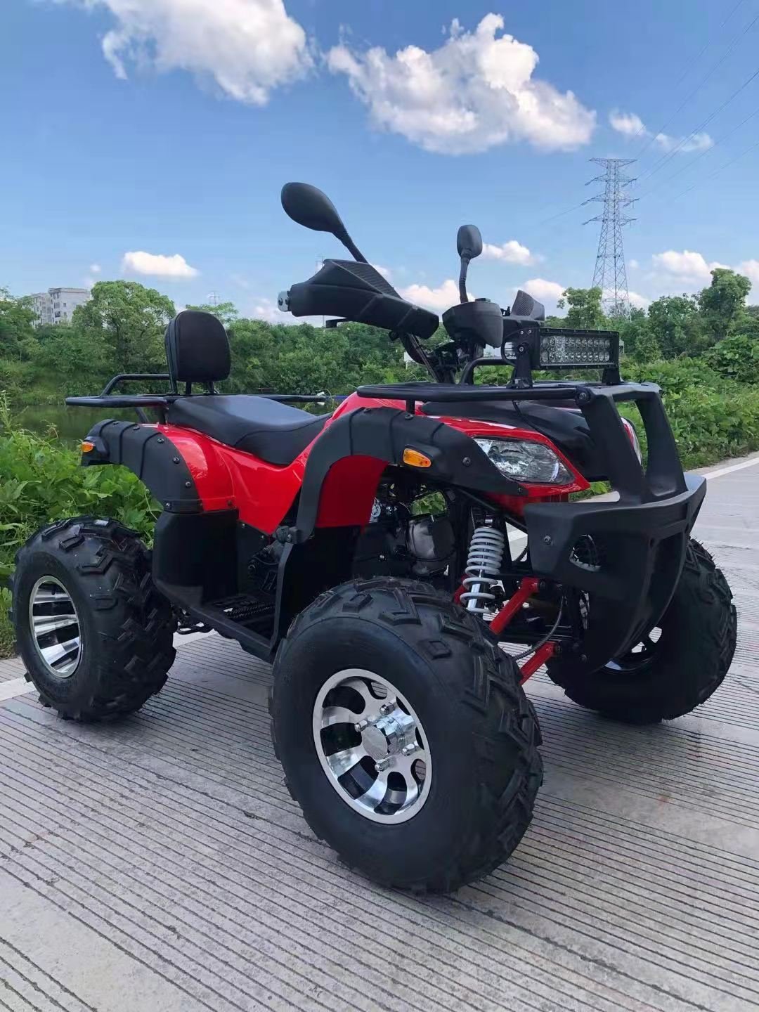 200cc 4x4 ATV For Adults Gasoline High Performance Off-Road Vehicle