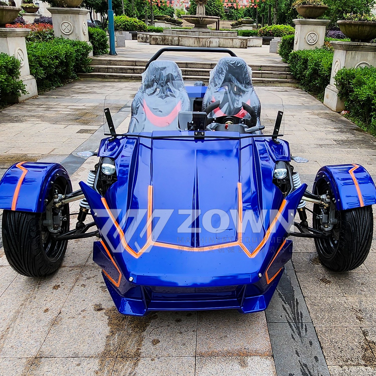 Best Quality Vintage Cars with Lithium Battery and Customized Configuration 3 Wheel Tricycle Jeep Cars