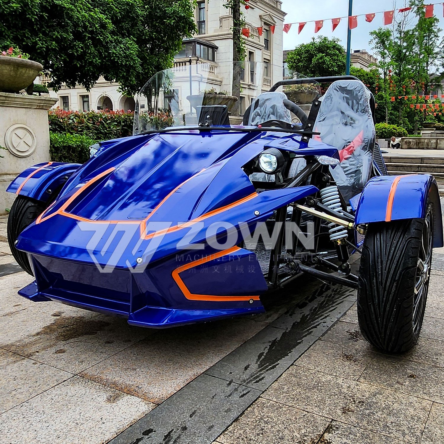Best Quality Vintage Cars with Lithium Battery and Customized Configuration 3 Wheel Tricycle Jeep Cars