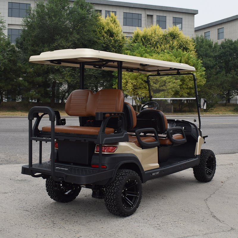 Off-road 2 4 6 Passenger Electric Hunting Lithium Golf Carts New Golf Buggy For Club Car