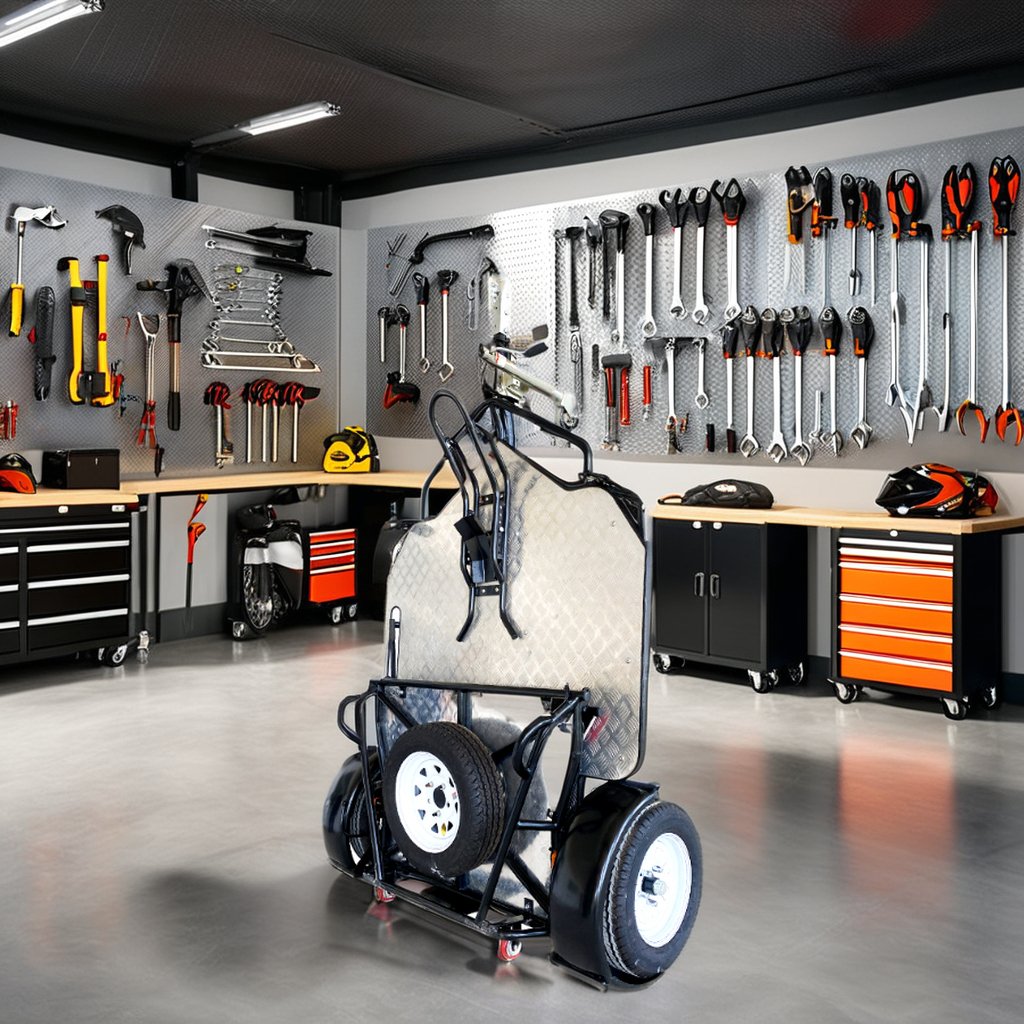 Foldable Motorcycle and ATV Trailers Convenient Carrier