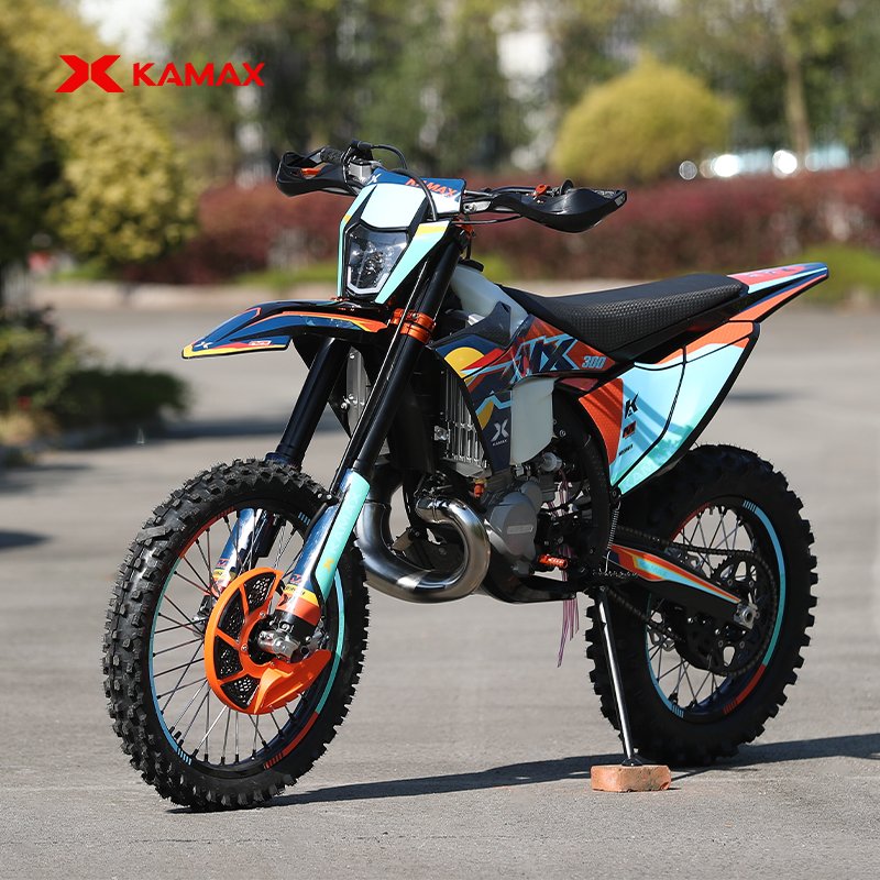 Hot Selling KAMAX Dirt Bike K23 300cc 2-Stroke Sport Cross Motorcycle Off Road Motorcycle For Adult