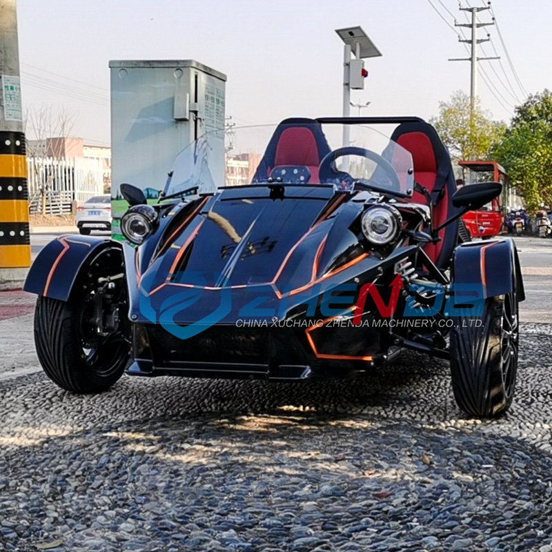 Big Power 350CC Motor Mini Gasoline Go Kart For Adults Gasoline Buggy